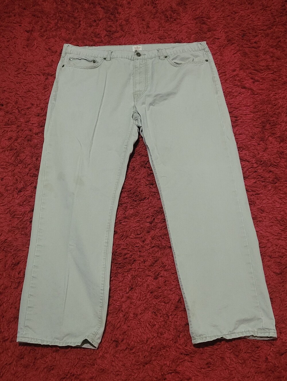 beige Dockers straight leg pants mens size 40/30
